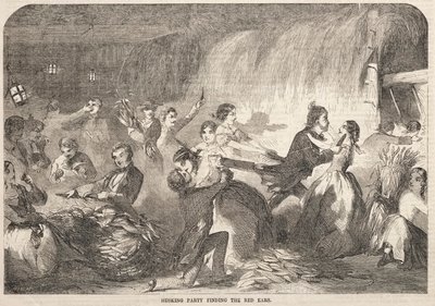 Husking Party Finding the Red Ears by Winslow Homer