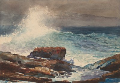 Incoming Tide, Scarboro, Maine by Winslow Homer