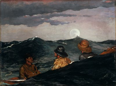 Kissing the Moon by Winslow Homer