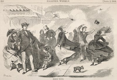 March Winds by Winslow Homer
