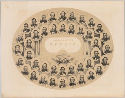 Massachusetts Senate, 1856 by Winslow Homer