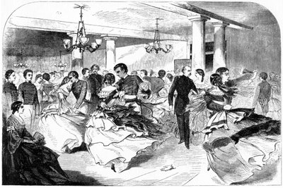 Military Academy, The Hop, Cozzens Hotel by Winslow Homer