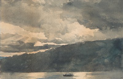 Mink Lake, Adirondacks, 1892 by Winslow Homer