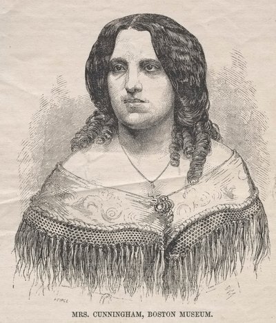 Mrs. Cunningham, Boston Museum by Winslow Homer