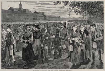 New England Factory Life - "Bell-Time" by Winslow Homer
