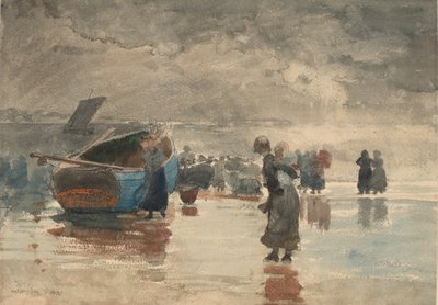 On the Sands by Winslow Homer