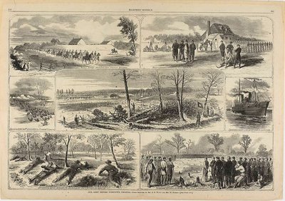 Our Army Before Yorktown, Virginia by Winslow Homer