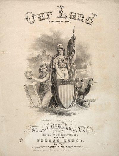 Our Land - Sheet Music Cover by Winslow Homer