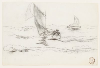 Sailing Boats by Winslow Homer