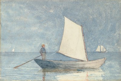 Sailing a Dory by Winslow Homer