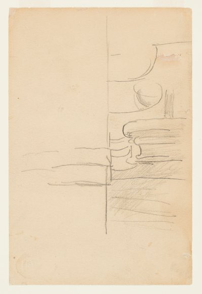 Sketch of Details of a Ship