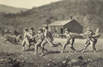 Snap the Whip by Winslow Homer