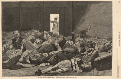 Station-House Lodgers, from Harper by Winslow Homer