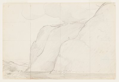 Study for "Cape Trinity, Saguenay River" by Winslow Homer