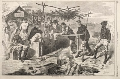 Thanksgiving in Camp by Winslow Homer