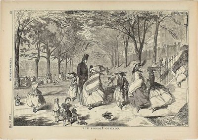 The Boston Common by Winslow Homer