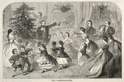 The Christmas Tree, 1858 by Winslow Homer