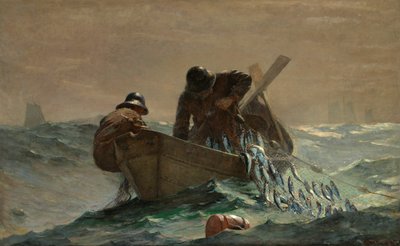 The Herring Net, 1885 by Winslow Homer