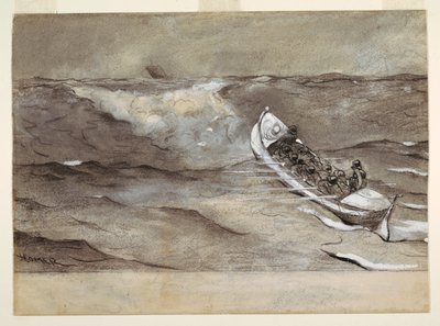 The Life Boat by Winslow Homer