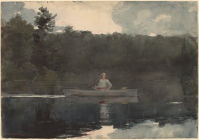 The Lone Fisherman by Winslow Homer