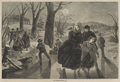The Skating Season by Winslow Homer