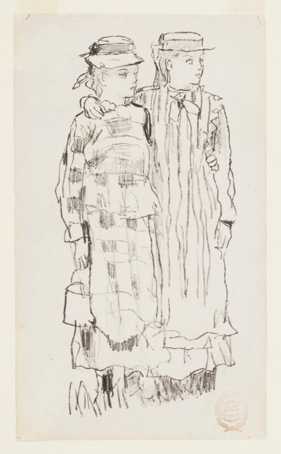 Two Girls by Winslow Homer