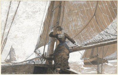 Yachting Girl by Winslow Homer