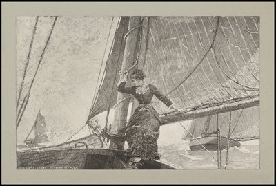 Yachting Girl by Winslow Homer