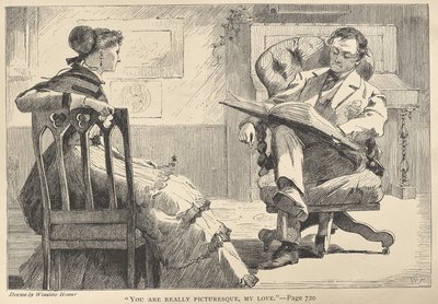 You Are Really Picturesque, My Love by Winslow Homer