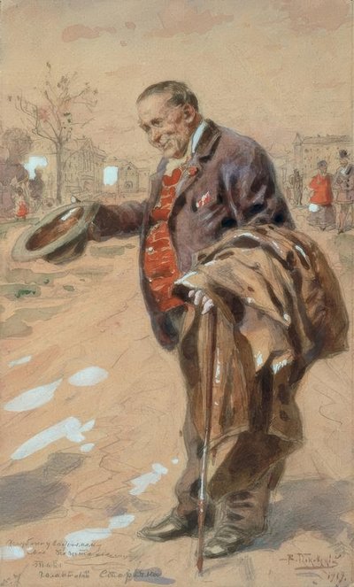 The Gallant Older Gentleman by Wladimir Jegorowitsch Makowski