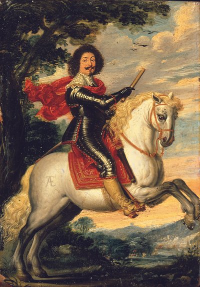 Equestrian Portrait of a Gentleman by Wolfgang Heimbach