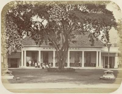 Marine Hotel in Batavia by Woodbury and Page
