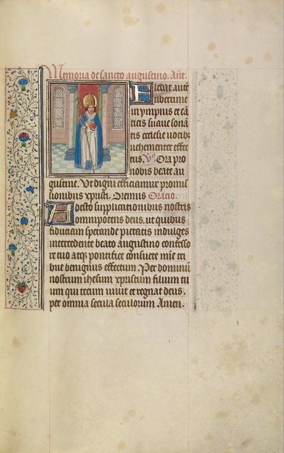 Saint Augustine by Workshop of Willem Vrelant