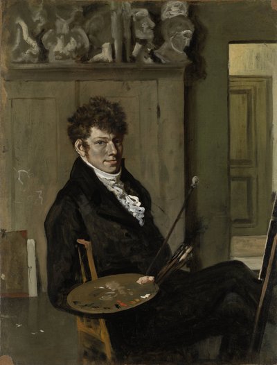 Self-portrait by Wouter Johannes van Troostwijk