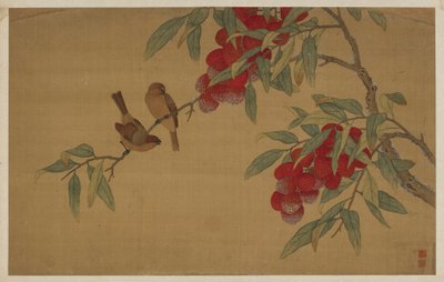 Birds and Fruit by Wu Zhang