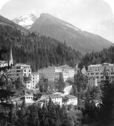 Schwarzenberg, Badgastein, Austria, c1900s by Wurthle and Sons