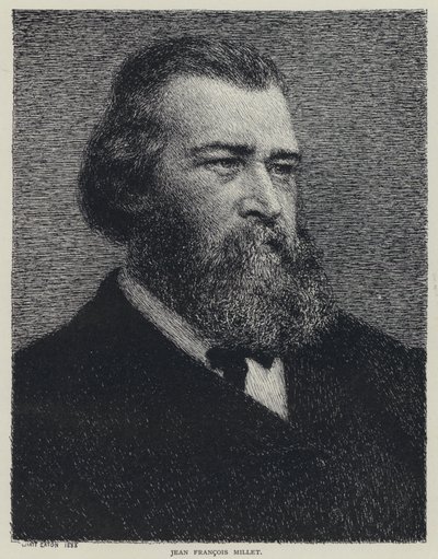 Jean Francois Millet, French painter by Wyatt Eaton