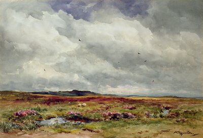 A Breezy Day, Dartmoor by Wycliffe Egginton