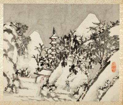 Landscapes for Liu Songfu by Xugu
