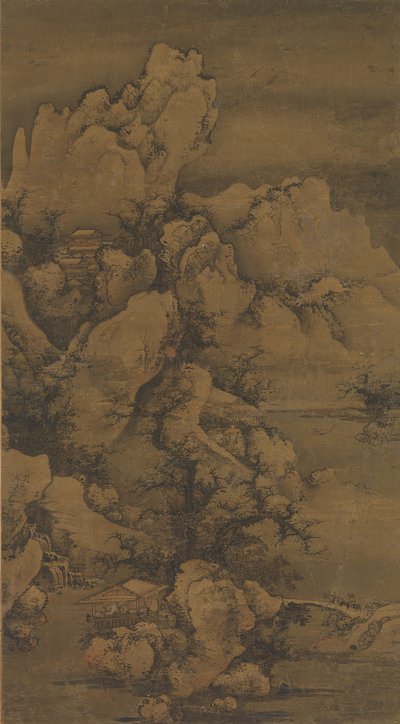 Traveling through Snow-Covered Mountains by Yao Yanqing