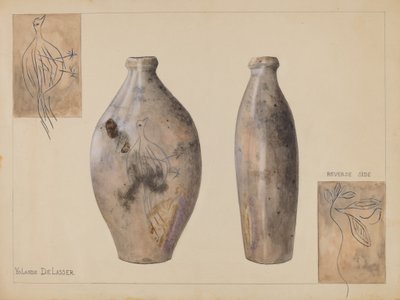 Flask by Yolande Delasser