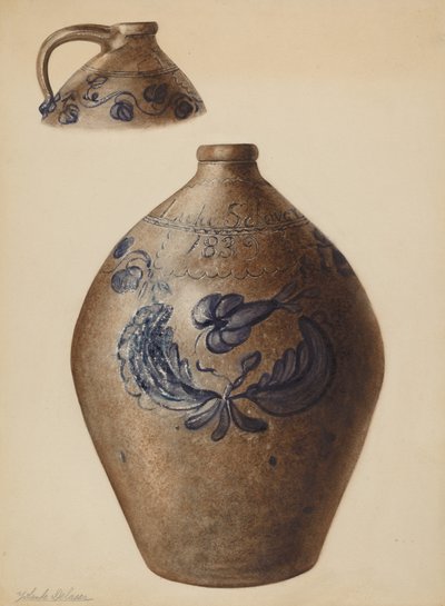 Jug by Yolande Delasser