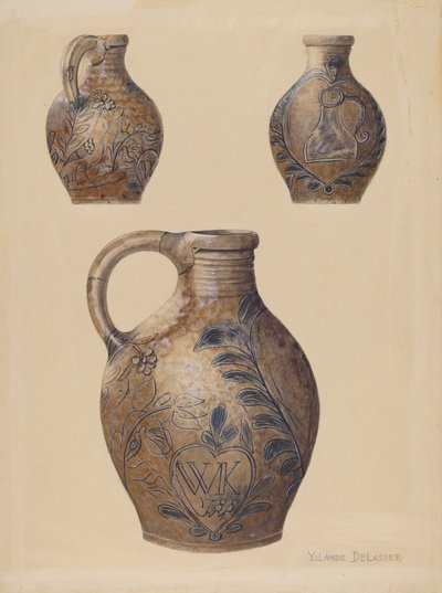 Jug by Yolande Delasser