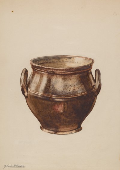 Sugar Bowl, c. 1937 by Yolande Delasser