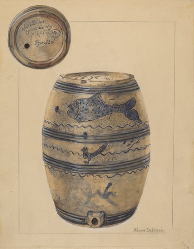 Wine Cask by Yolande Delasser