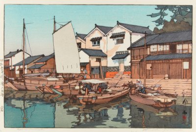 Kura in Tomonoura by Yoshida Hiroshi