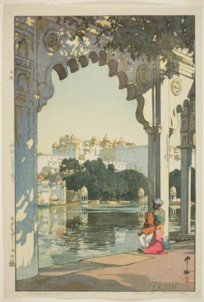 Udaipur Castle by Yoshida Hiroshi