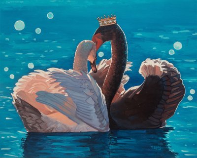 Royal couple, 2023 by Yue Zeng