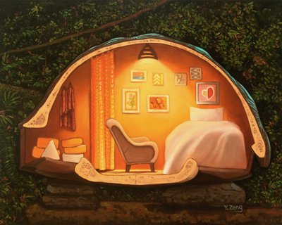Turtle House, 2023 by Yue Zeng