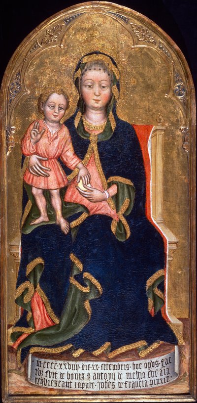 Madonna and Child by Zanino di Pietro